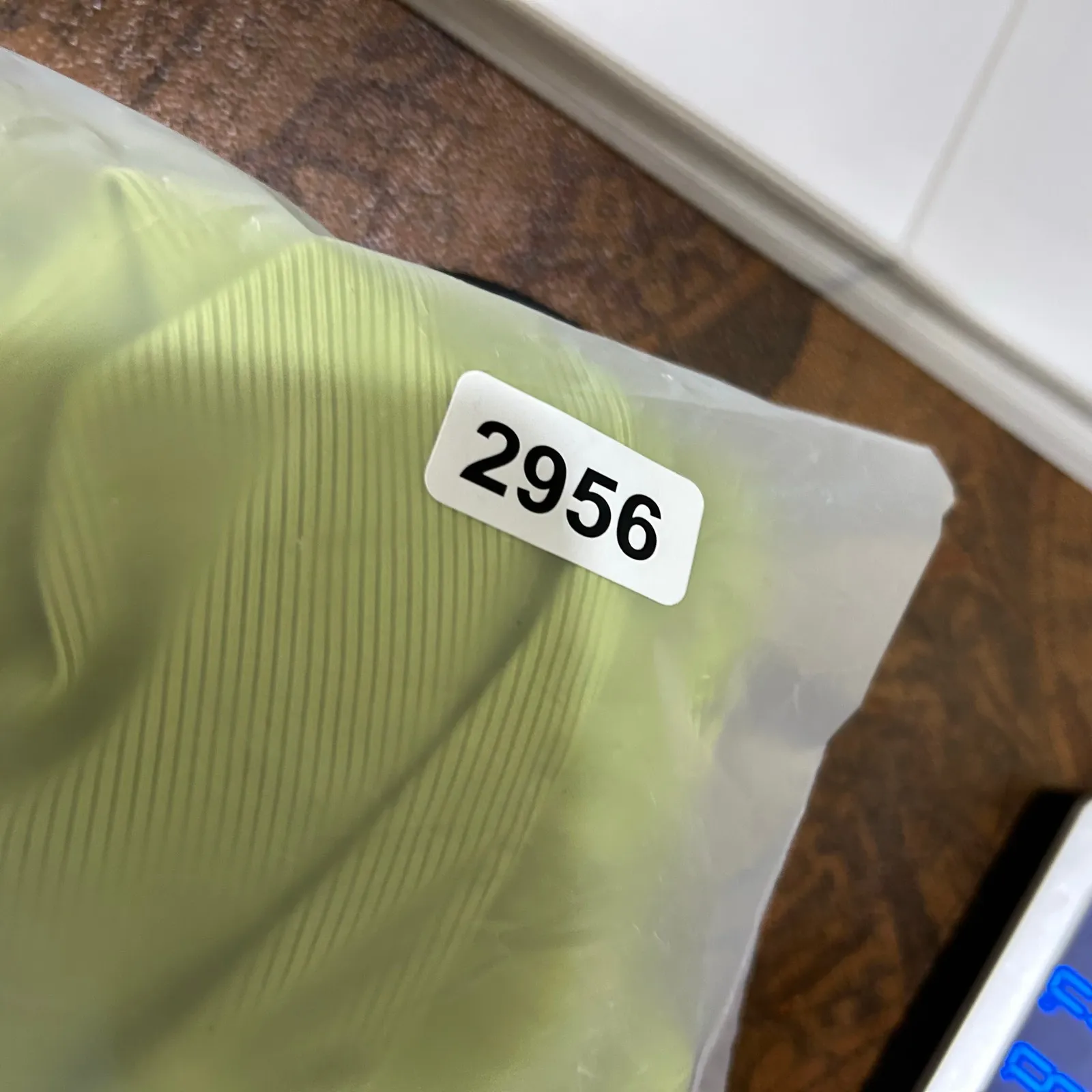 Womens Juniors Swimsuit XL Lime Green Front Keyhole Ring Ribbed 2 Piece NEW Size undefined - Image 11