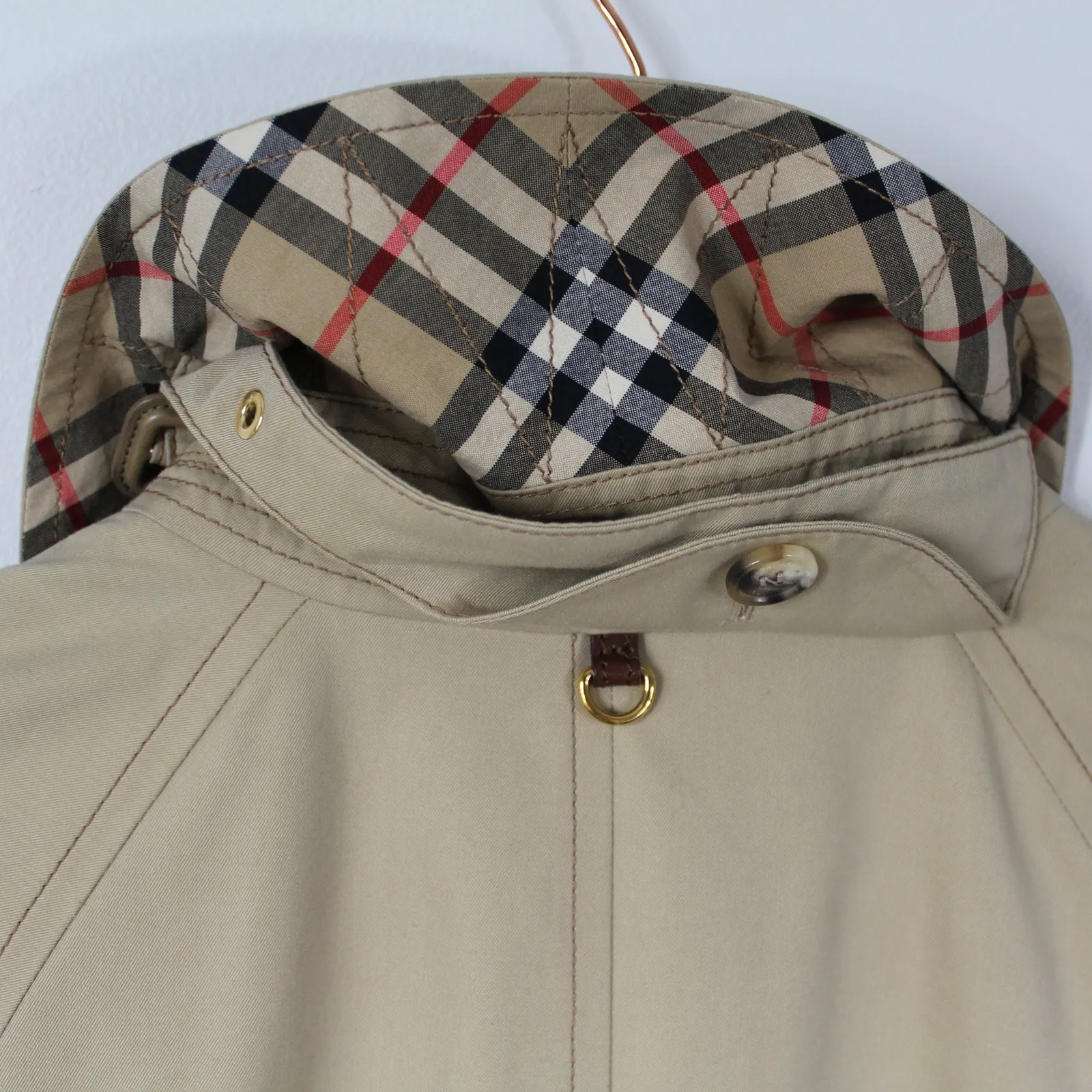 Burberry Runway Corset-Belt Gabardine Trench Coat New Size 6 - Image 14