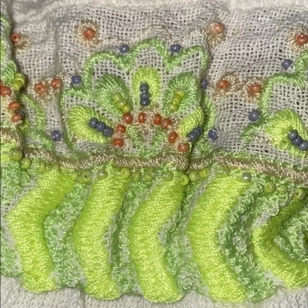 Free People No More Tiers Tube Top Neon Embroidered - Image 5