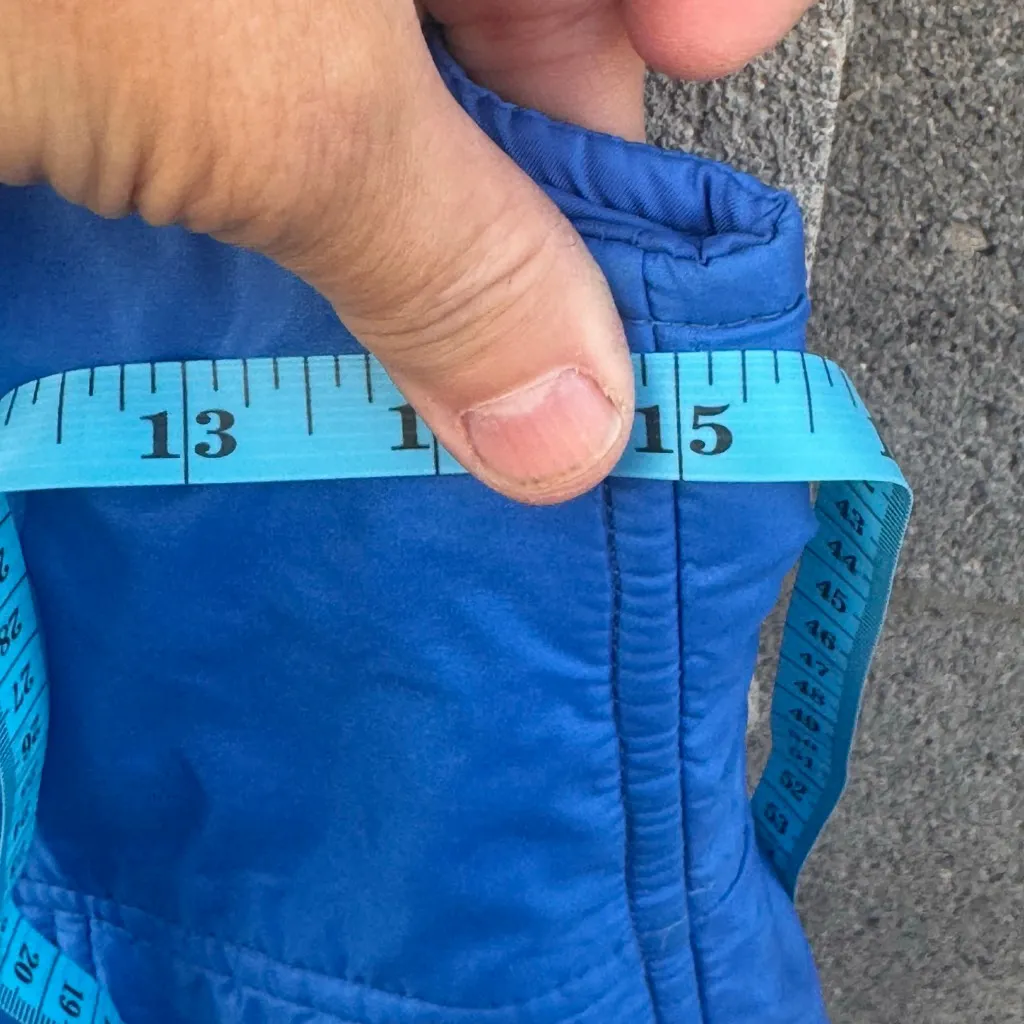 Vintage NUMBER 1Blue Ski & Snow Bib Small Blue - Image 6