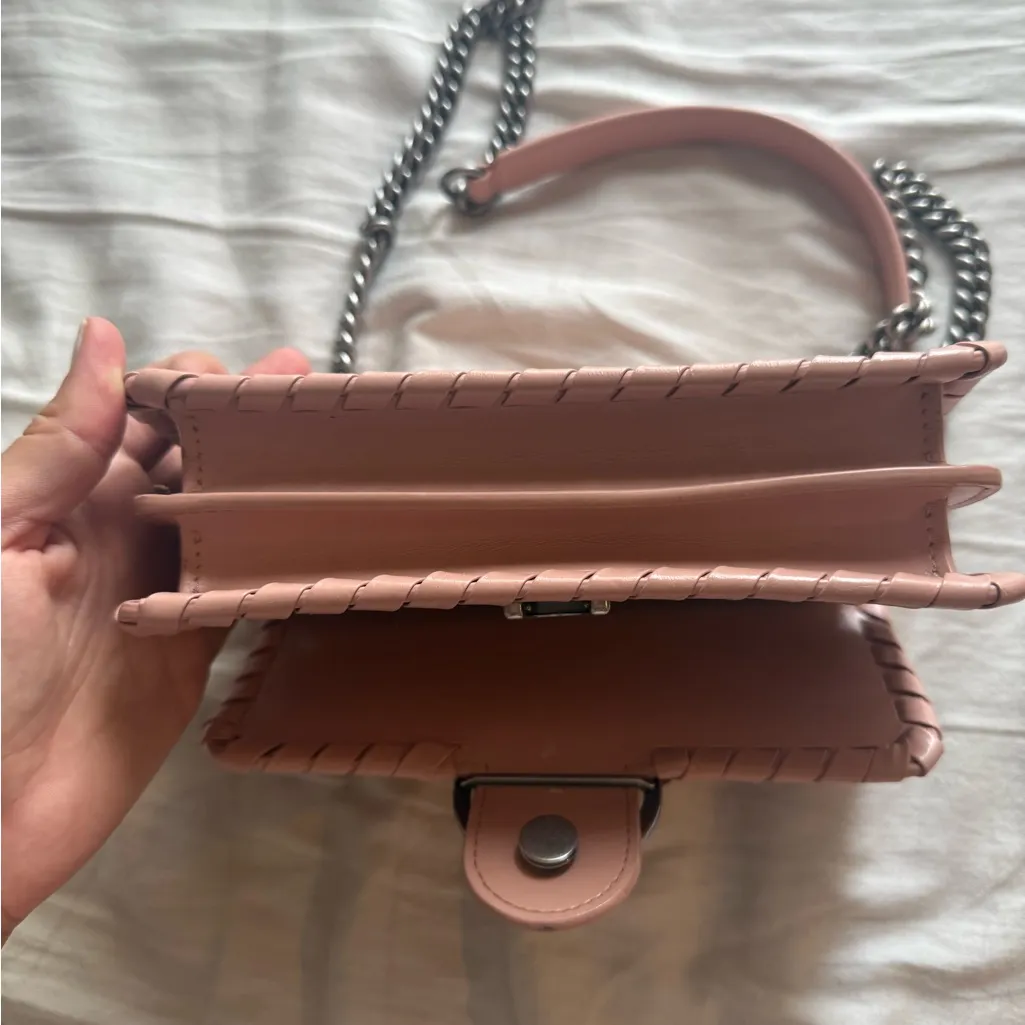 Pinko Blush Crossbody Love Bag Pink - Image 5