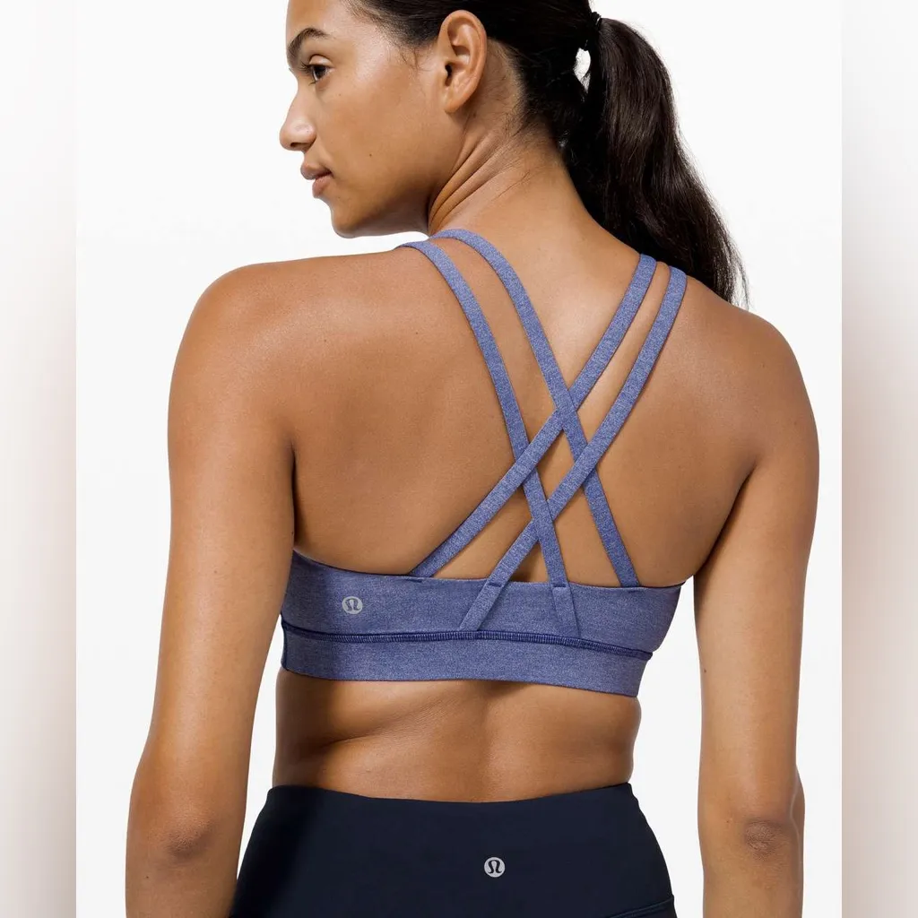 Lululemon Energy Bra *Medium Support, B–D Cup, Heathered Larkspur - Image 3