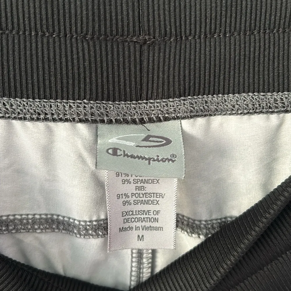 Champion| Gray and Black Athletic Pants sz Medium - Image 7