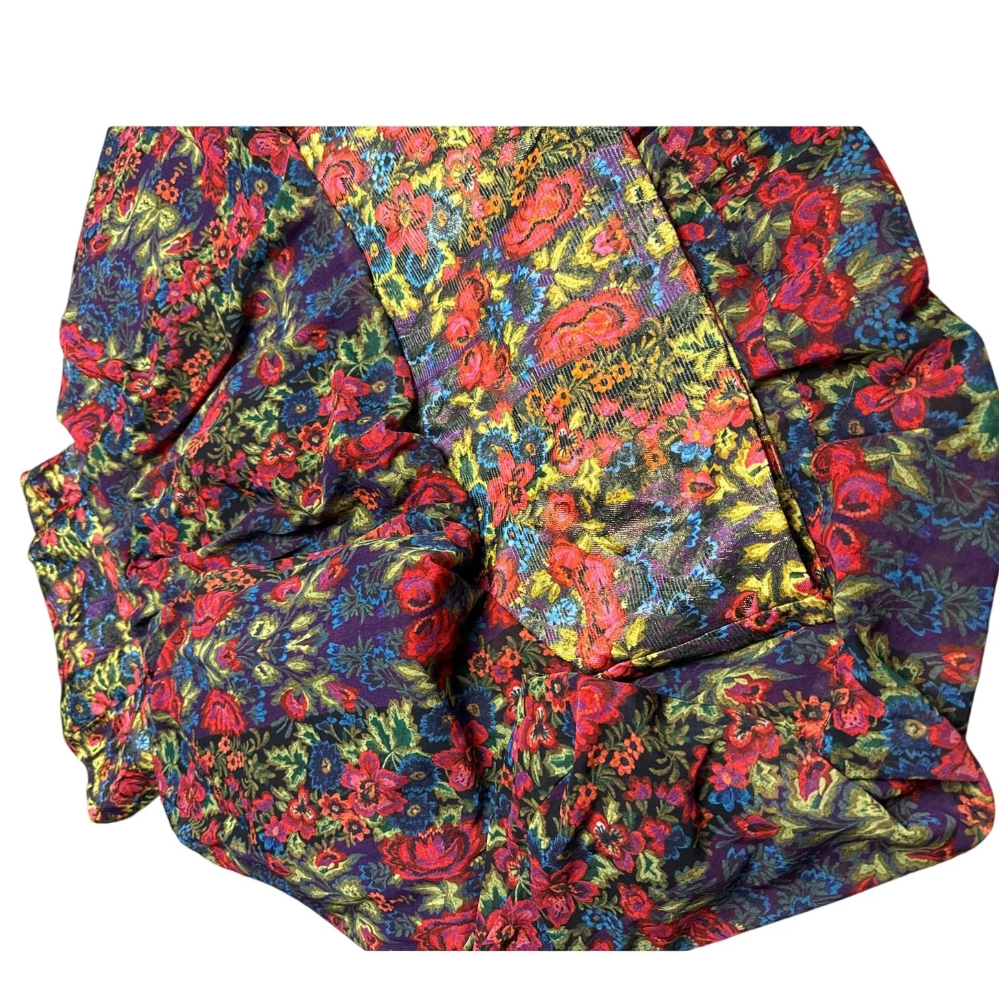 Anna Sui Kaleidoscope Fitted Strapless Bubble‎ Dress Multicolor Size 10 - Image 5