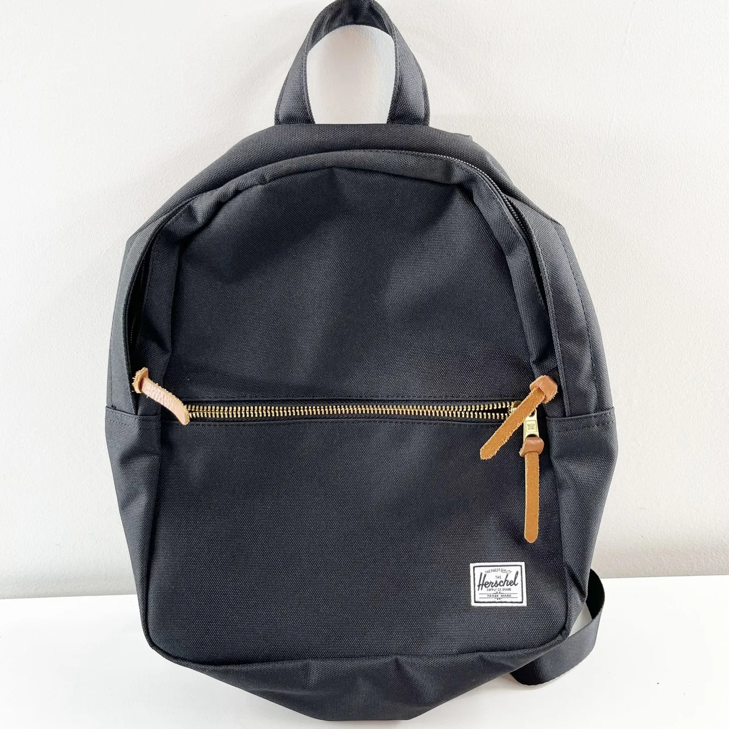 Herschel Supply Company Town Canvas Backpack Bag Dark Blue - Image 2