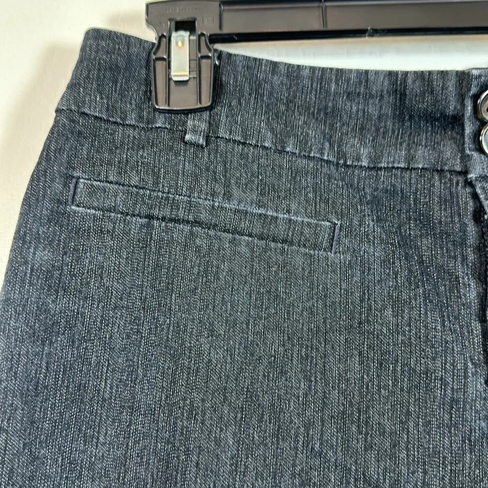 Anthropologie The Essential SLIM Denim Blue Pant Size 4 EUC #1346-LA - Image 3