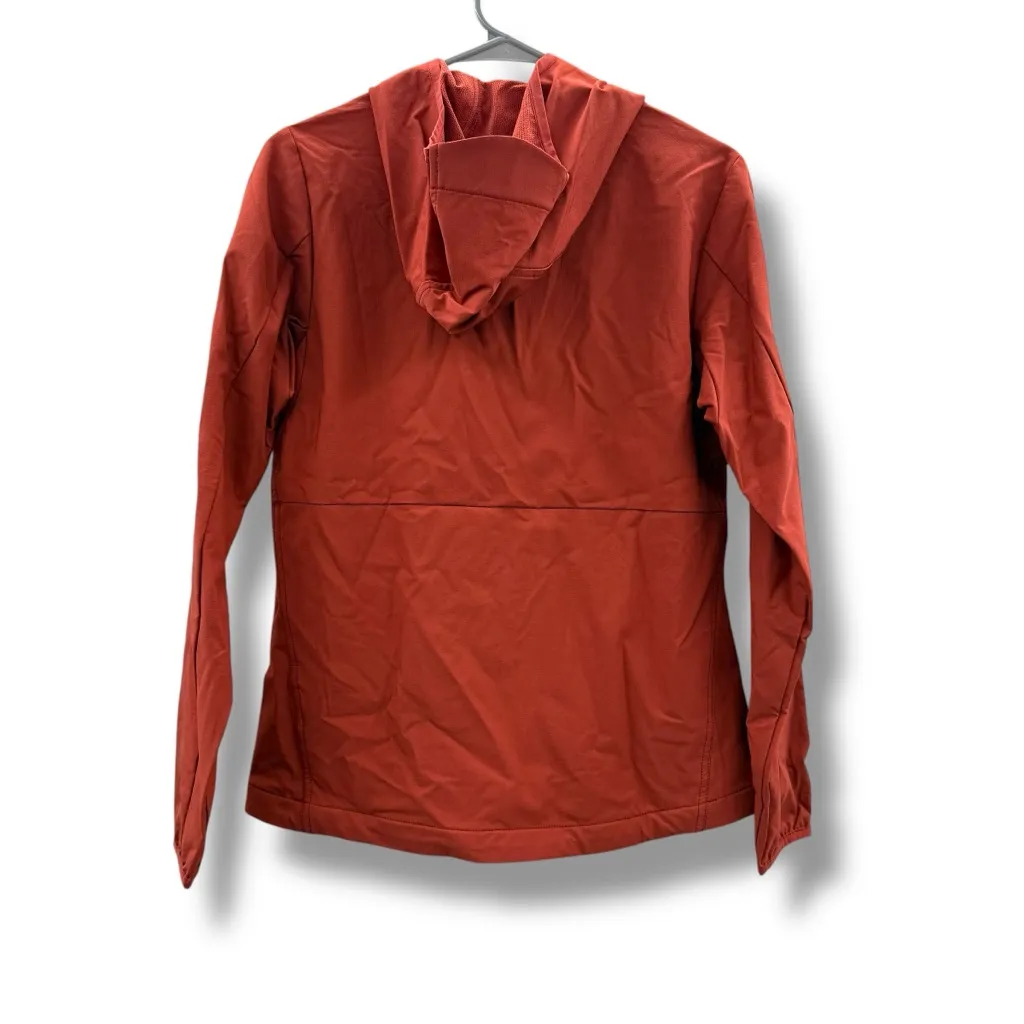 Prana Halle AT Long Sleeve Full Zip Hooded Jacket in Rust‎ Sz S NEW - Image 4
