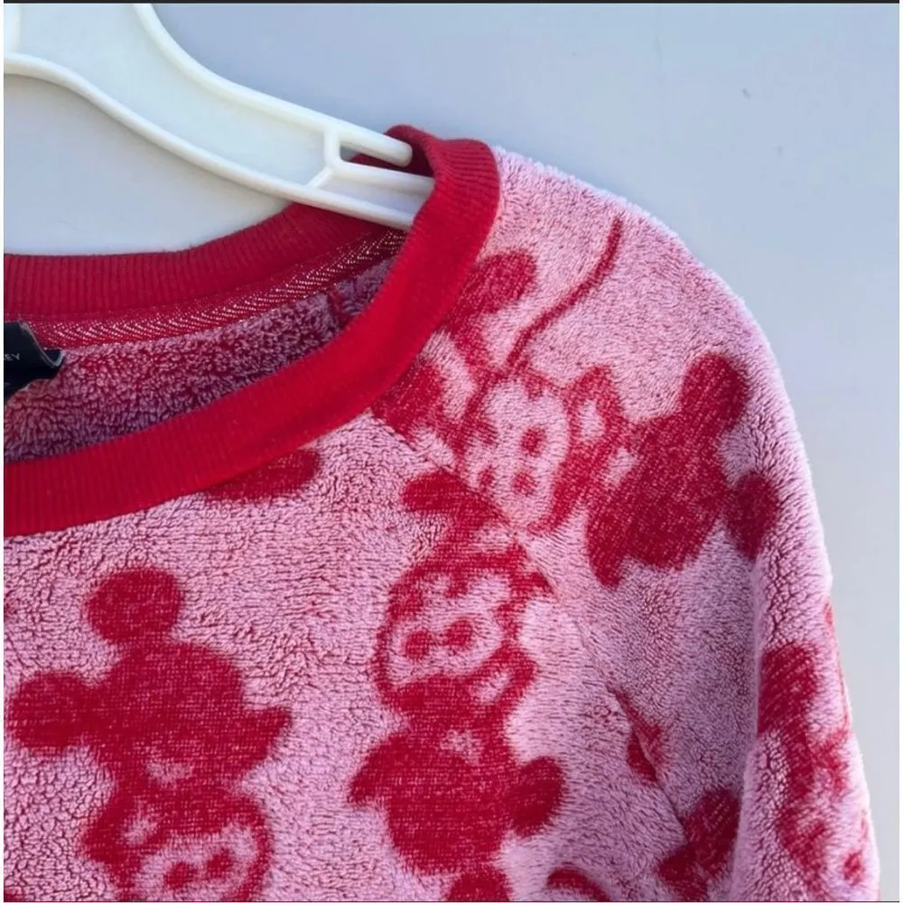 Disney
Red/Pink Mickey Mouse long sleeved crew neck Womans sweater Red Size L - Image 5