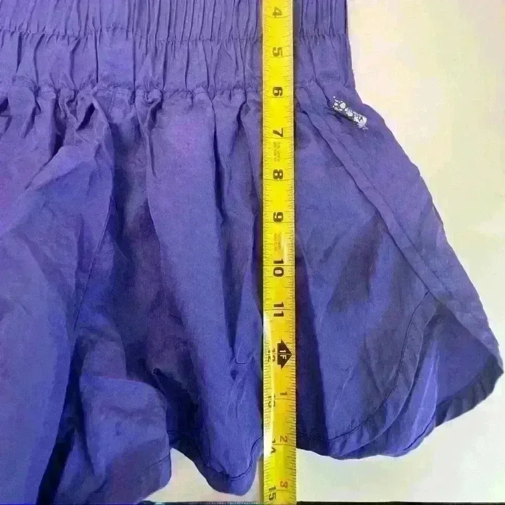 FREE PEOPLE Movement The Way Home Short Electric Colbalt Blue Purple Sz S Active - Image 10