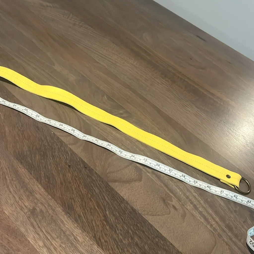 GAP Yellow Women's Belt - Image 2