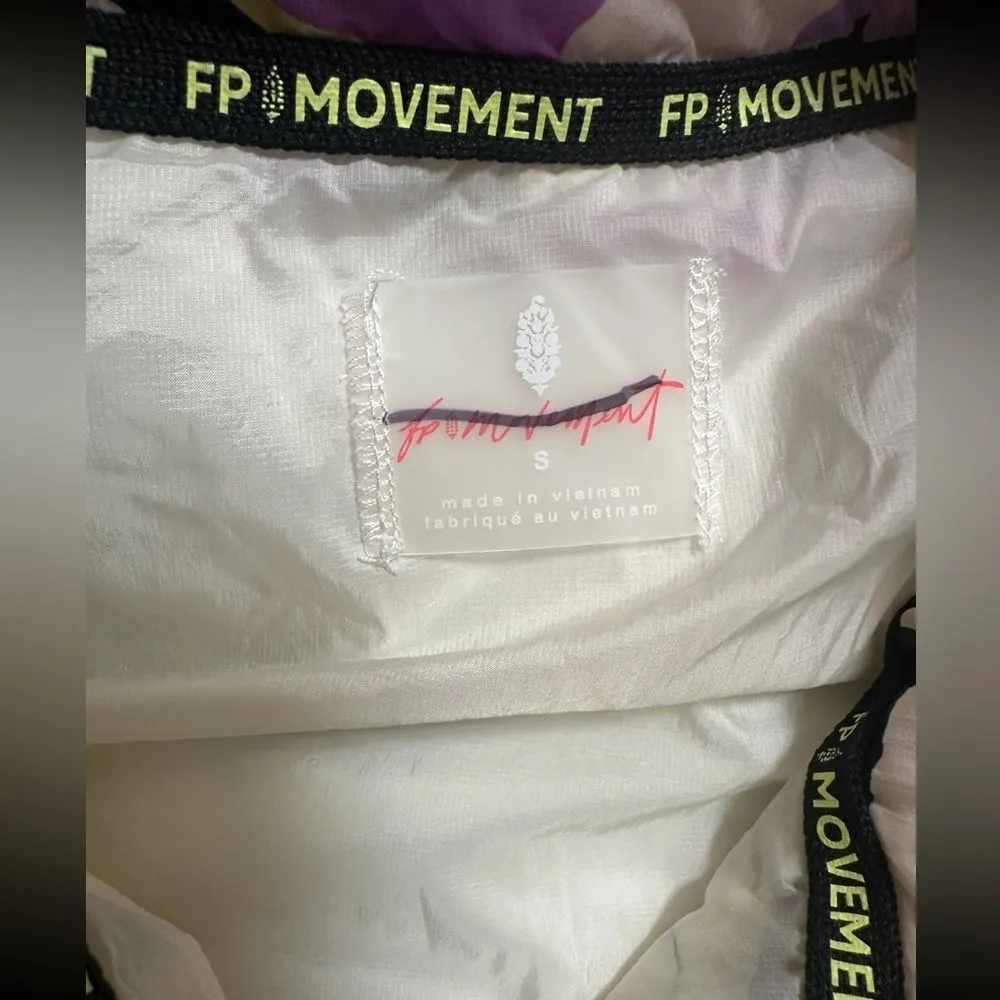 Free People Movement Bubble Printed Puffer Vest S Kai Geo - Image 5