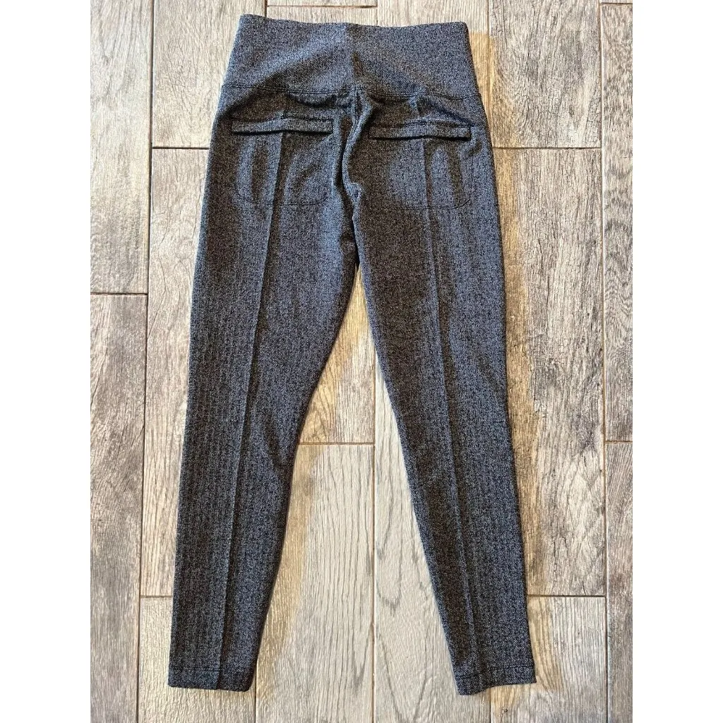 Athleta Pants size Small Delancey‎ Herringbone Tight Pull On Pant 487663 Stretch - Image 3