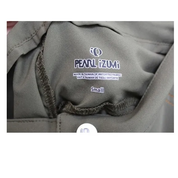 Pearl Izumi Mens Olive Green‎ Cycling Bike Pocket Shorts Size Small - Image 3