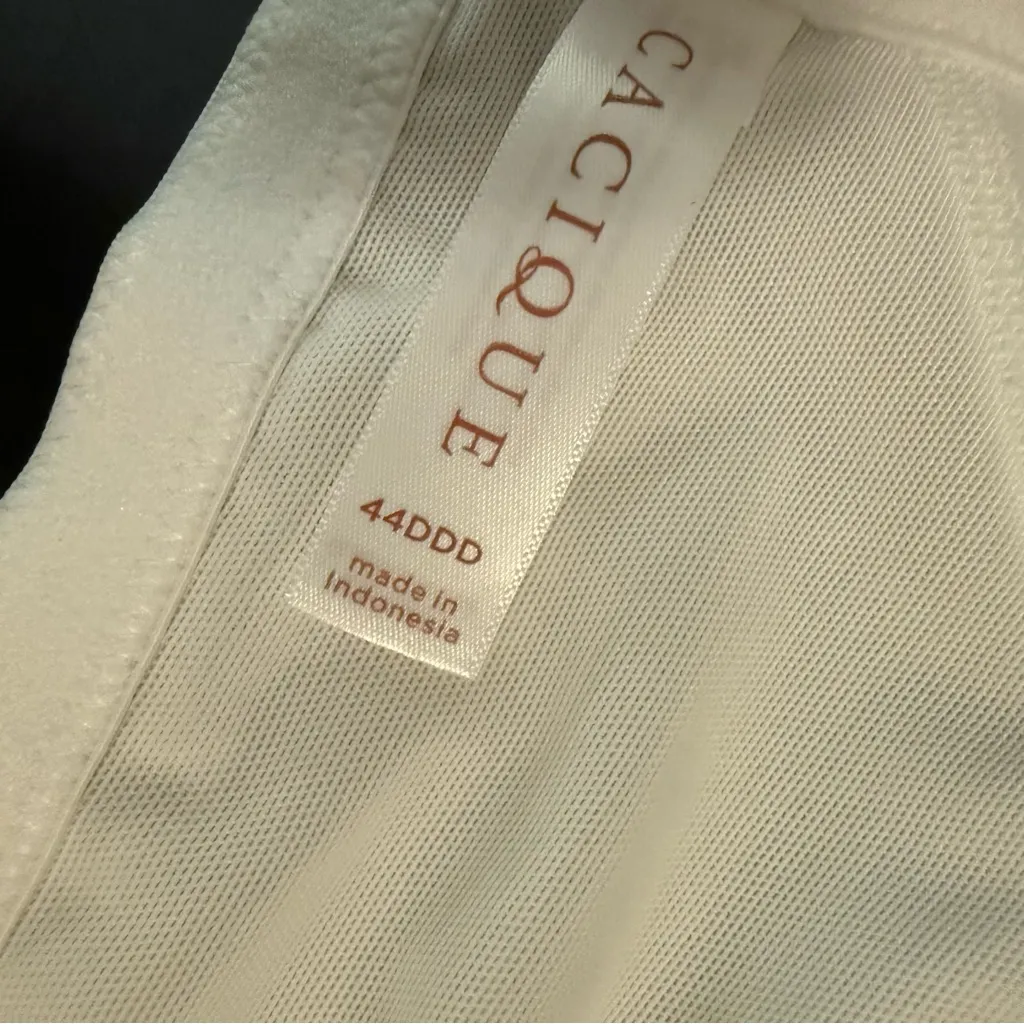 Cacique smooth, balconette Ivory Lace Bra 44ddd - Image 3