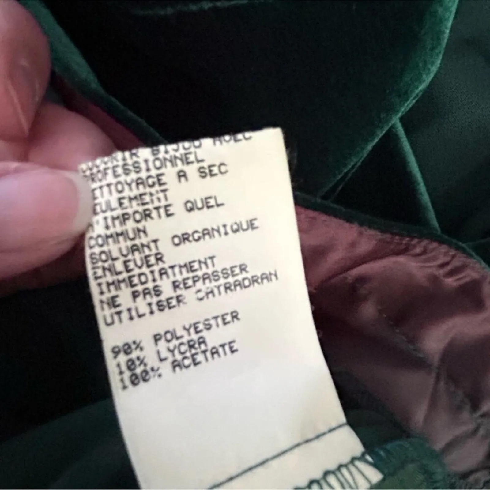 Vintage Scott McClintock Emerald Velvet 2 - Image 14