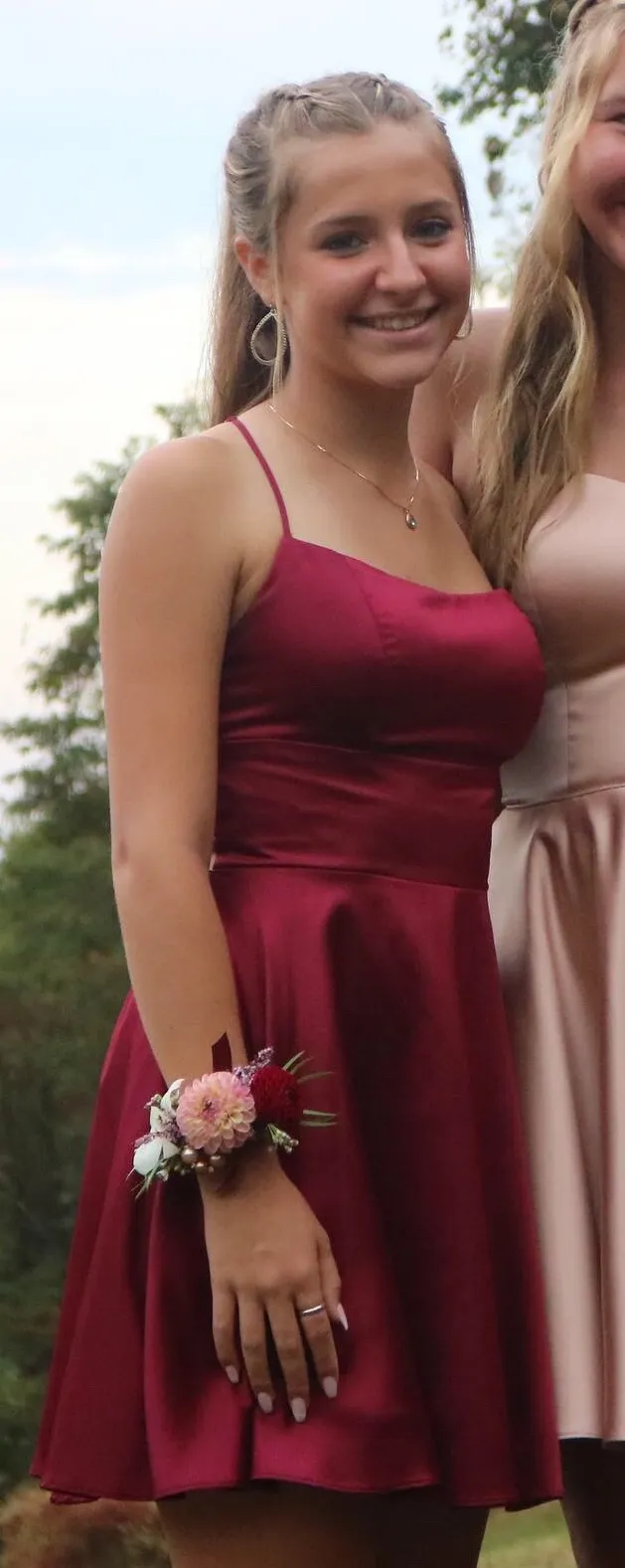 Windsor Sonya Satin Dress - Image 5