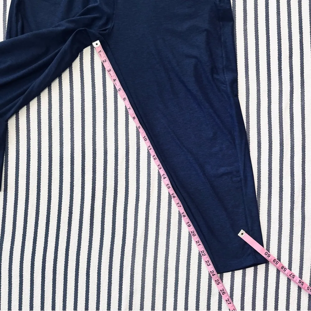 x Isaac Mizrahi Live Navy Space Dyed Speed Jogger Pants Large - Image 8