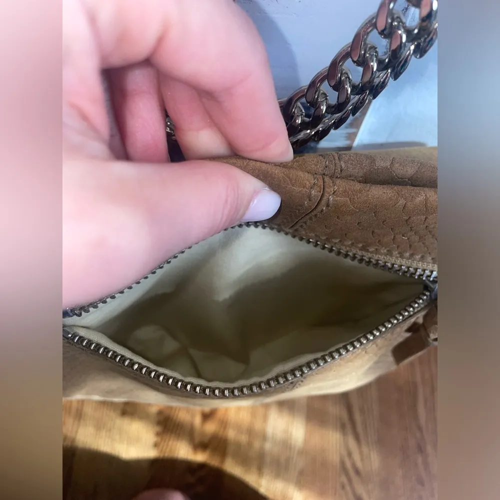 Ramy Brook Camile Snake Embossed Suede Leather Crossbody 🤎 - Image 8