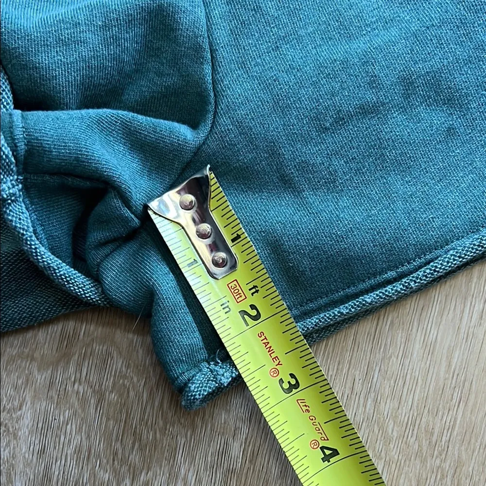 Aerie Sunset Terry Fleece Green Sleeveless Romper - Image 7