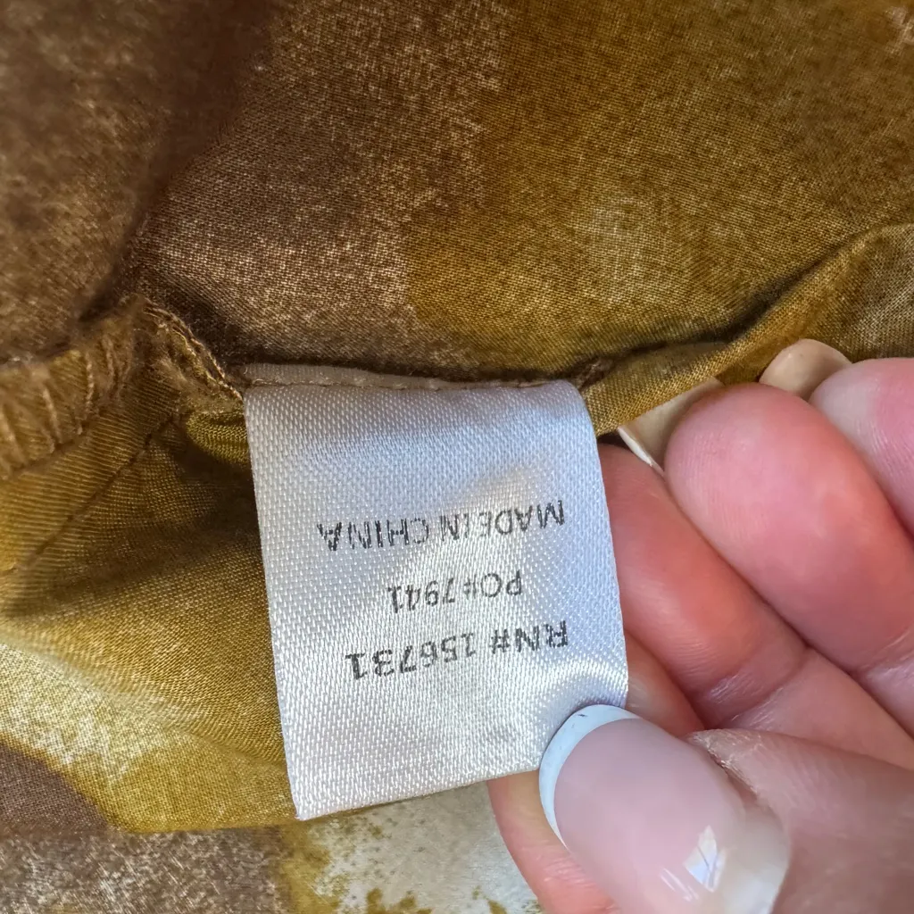 Grade & Gather Blue Gray Splatter Mini Dress S/M - Image 14