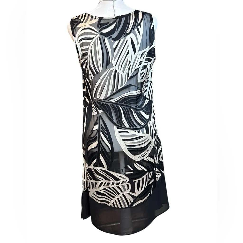 Redhead New Zealand Designer Velvet Tunic Top Swim cover Sz 10 Made in NZ - Image 6