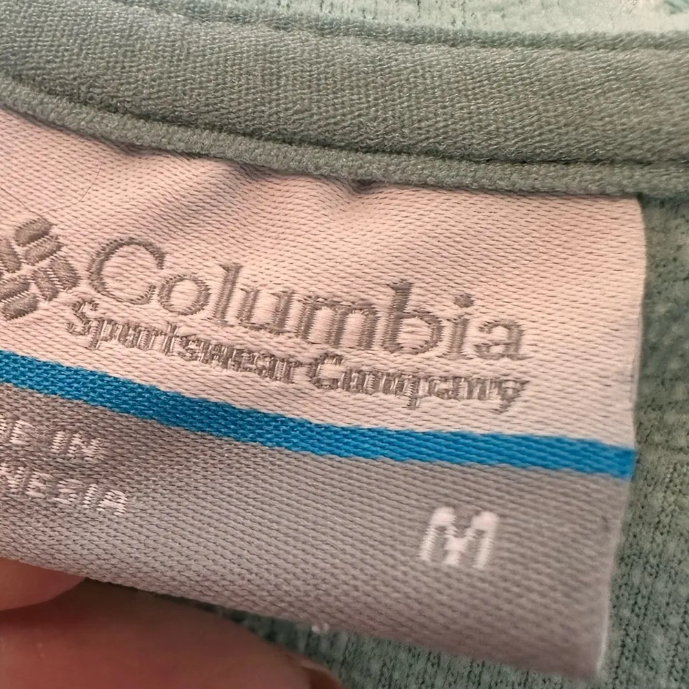 Columbia Jacket Lightweight Fleece Lined Women’s M Full Zip Outdoors Hiking Hood - Image 6