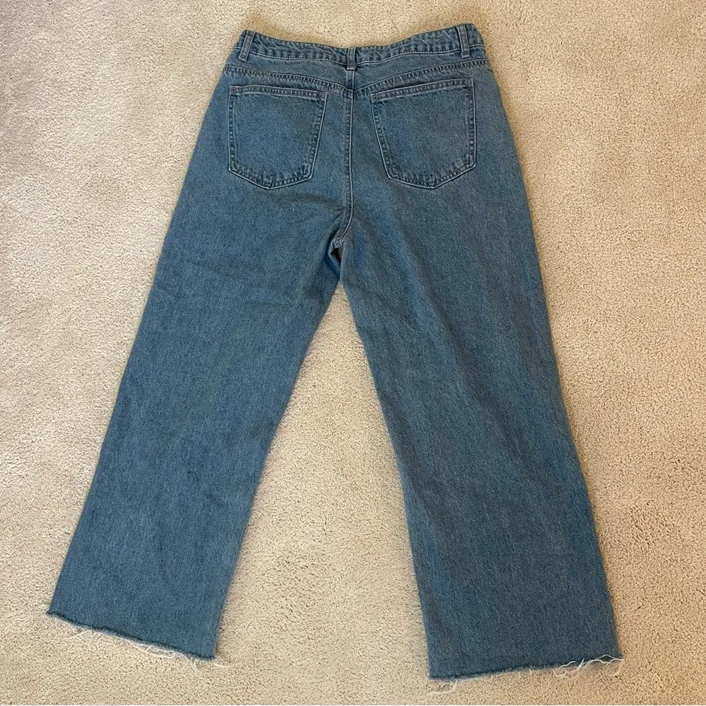 Forever 21 wide leg blue jeans size 30 - Image 7