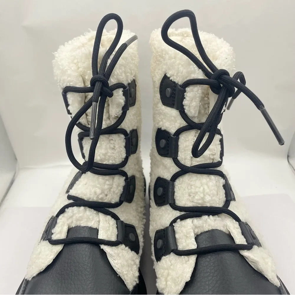 Sorel explorer II Joan cozy winter lace up boots women’s Size 10.5 - Image 3