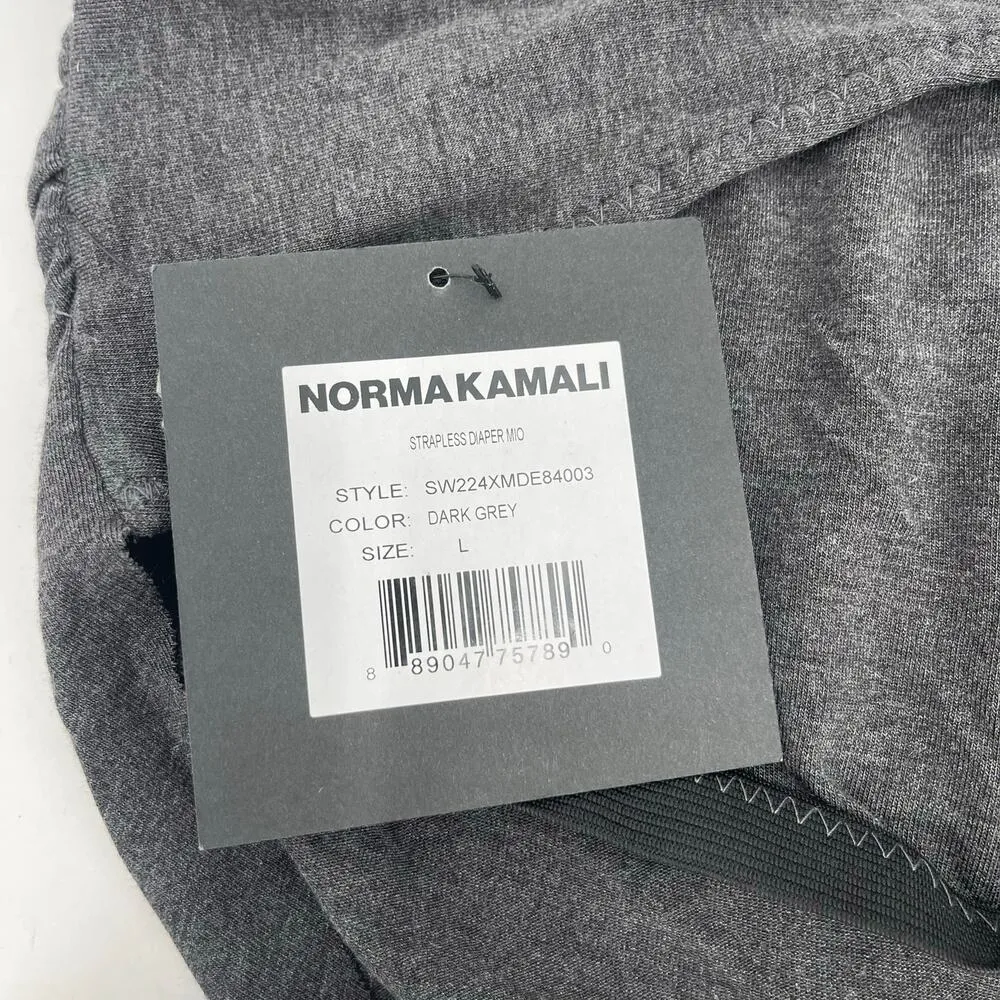 NORMA KAMALI Strapless Diaper Mio SZ Large NWT Bodysuit Stretch Designer Luxury - Image 9