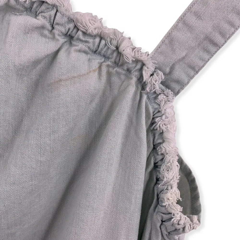 BDG Denim Asymmetrical Sleeveless Top New Small - Image 2