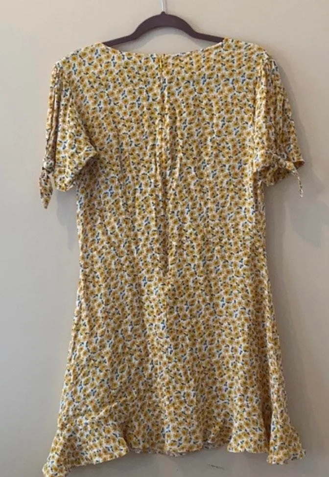 Faithfull The Brand Daphne Floral Print Mini Dress - Image 5