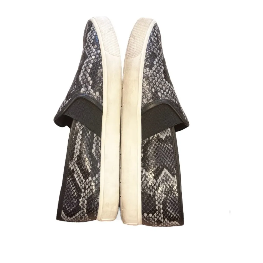 Vince Blair Snakeskin Embossed Leather Slip-On - Image 4