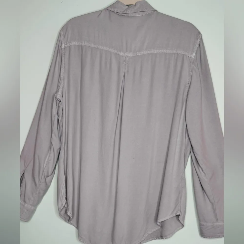 Rock & Republic Womens Gray Western Button-Up Shirt Blouse XL NWT - Image 8