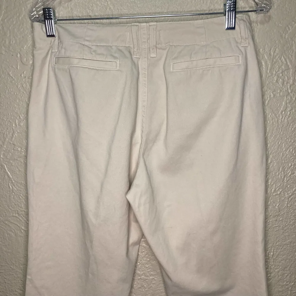 Madewell Cropped Rivington Trousers Rip and Repair Edition Size 27 - Image 4