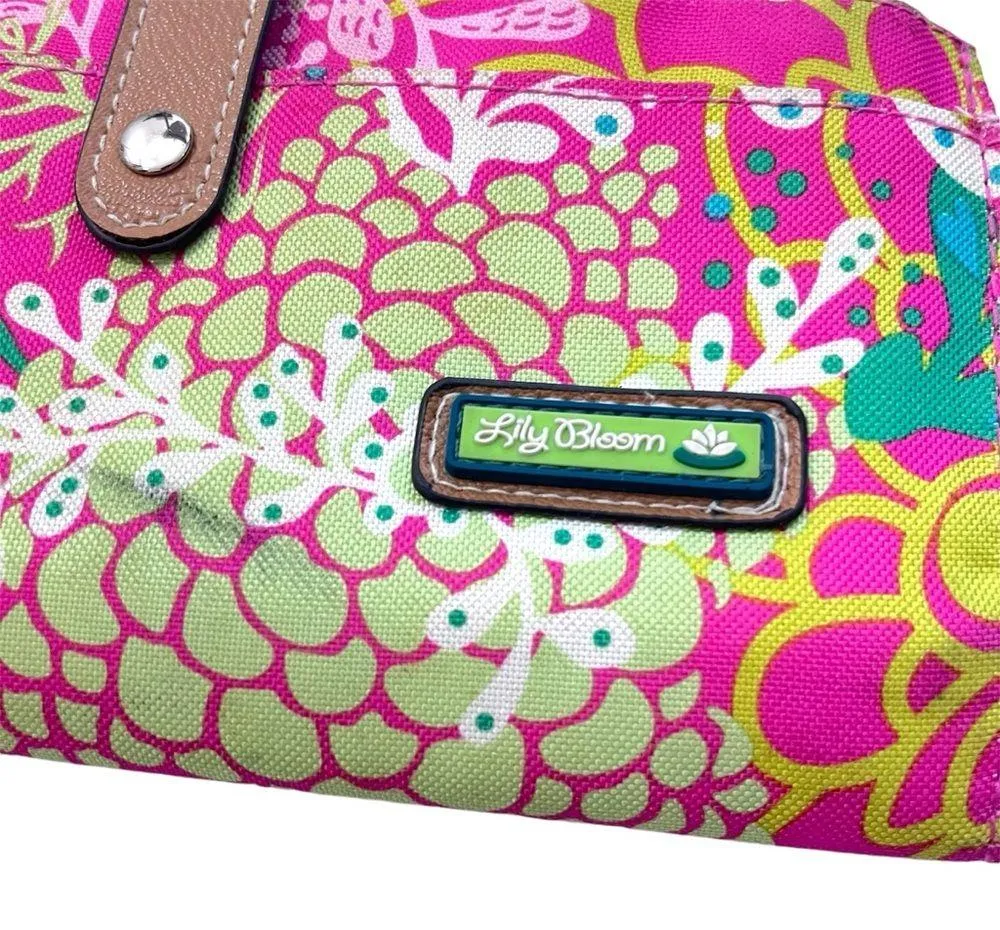 Lilybloom Liza Pink Floral Print Wallet - Image 2