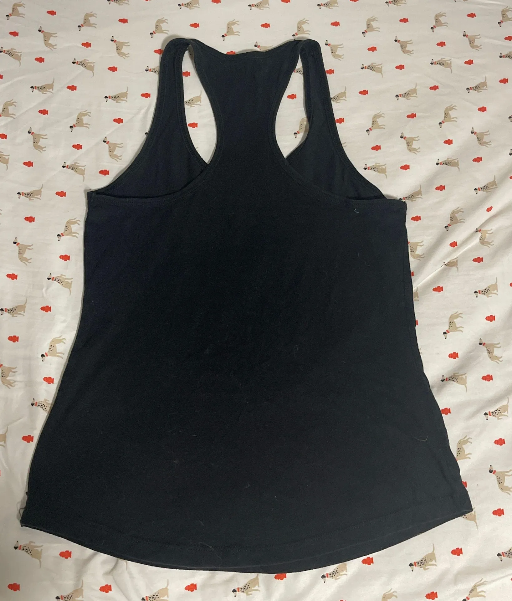 Racer Back Tank Black Size M - Image 2