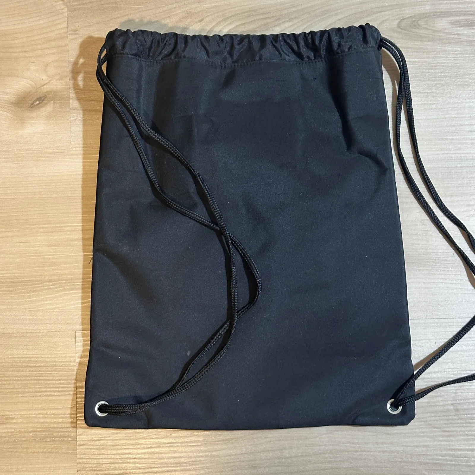 Disney World Mickey Mouse Sorcerer Magic Drawstring Backpack Black Stash Bag - Image 4