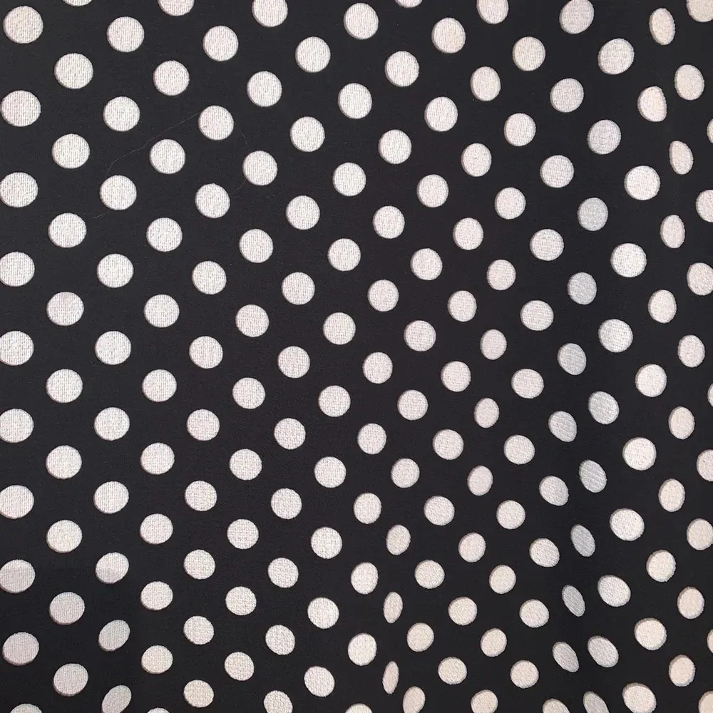 Francesca’s Polka Dot Dress Black Size L - Image 2