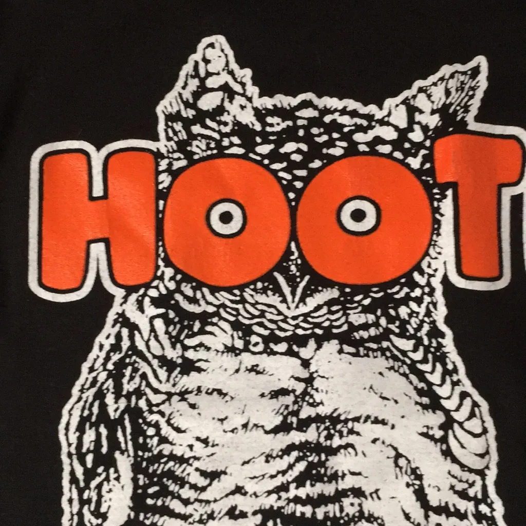 Bin35#4 New Hooters Girl Uniform Tank Top From Clearwater FL Cracking Black XS - Image 4