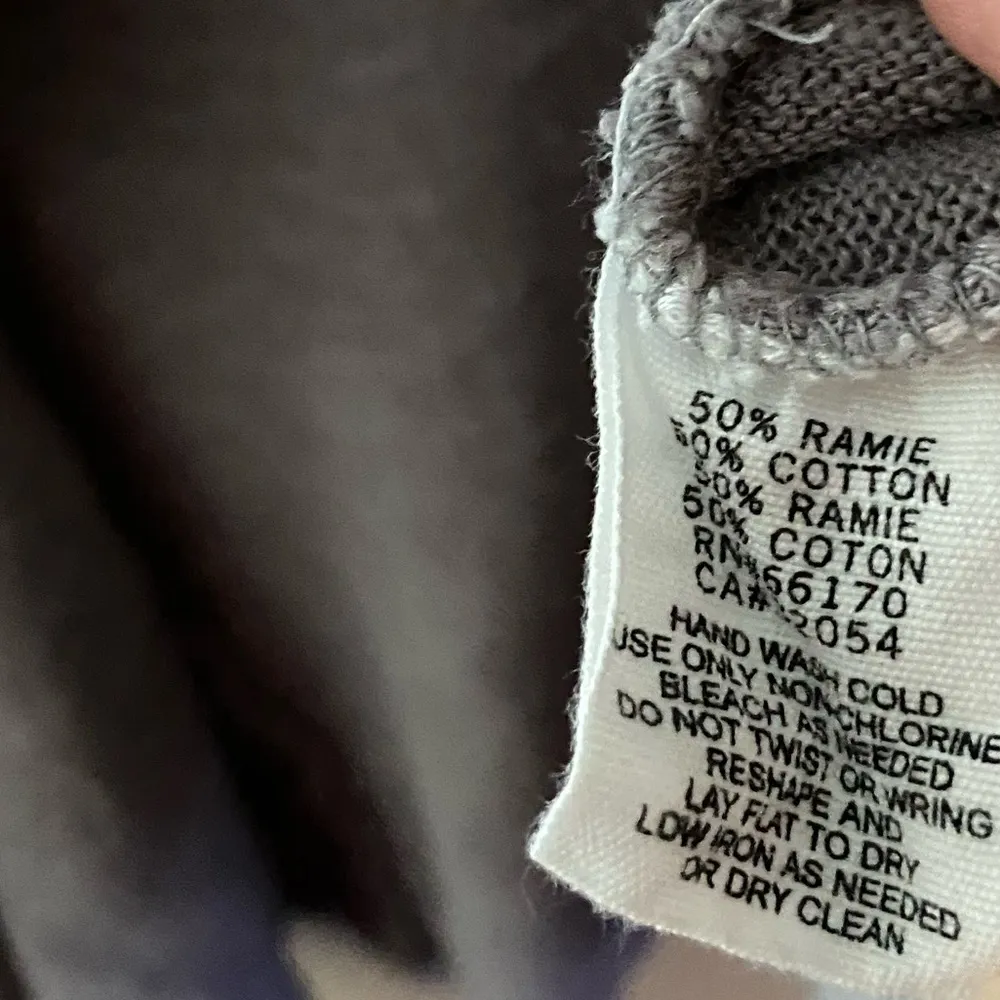 Urban Outfitters BDG Gray Open Front Shawl Cardigan Sweater Size Small - Image 5