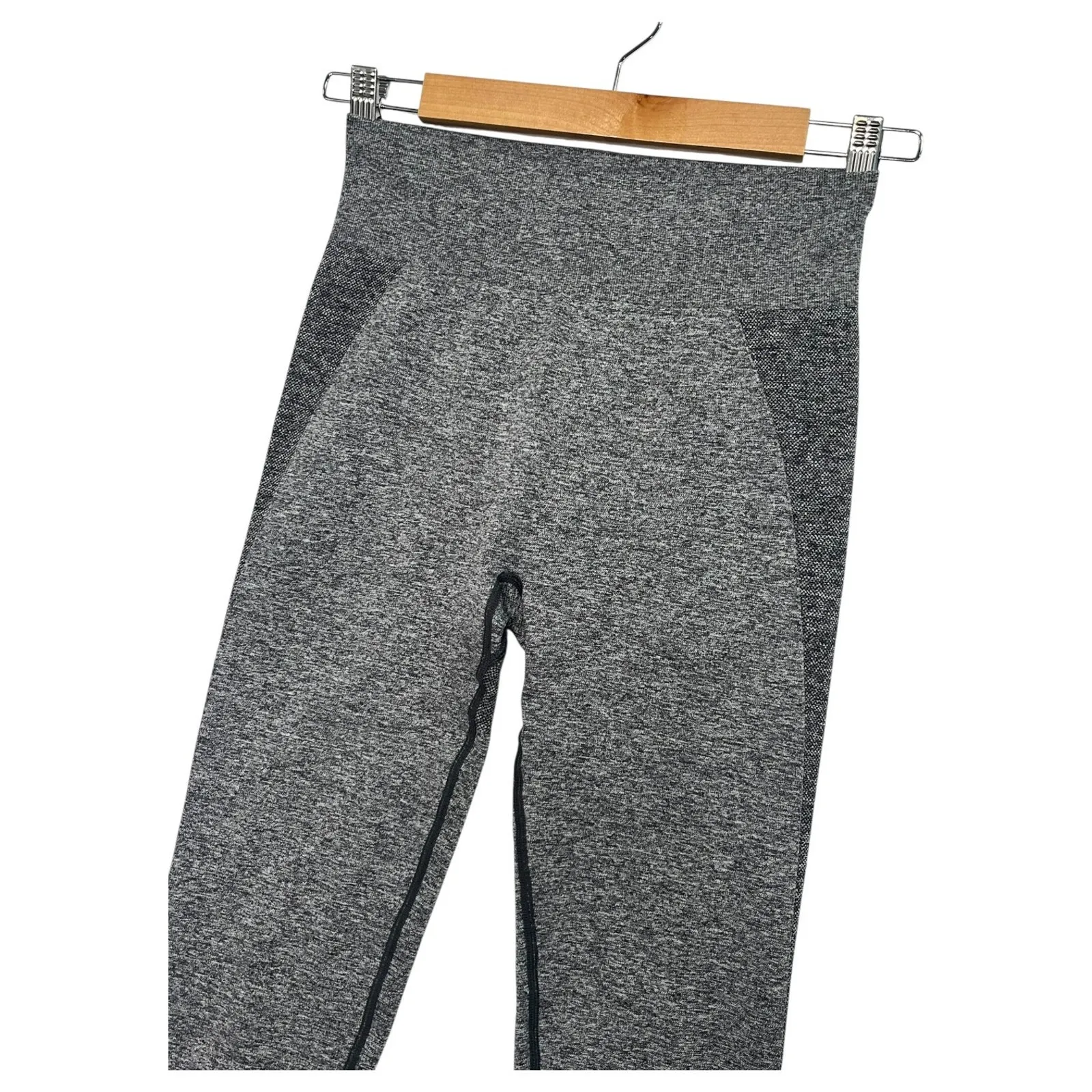 Gymshark Leggings Womens Small Gray Seamless Butt Lift Flex Fitness Gym Yoga - Image 4