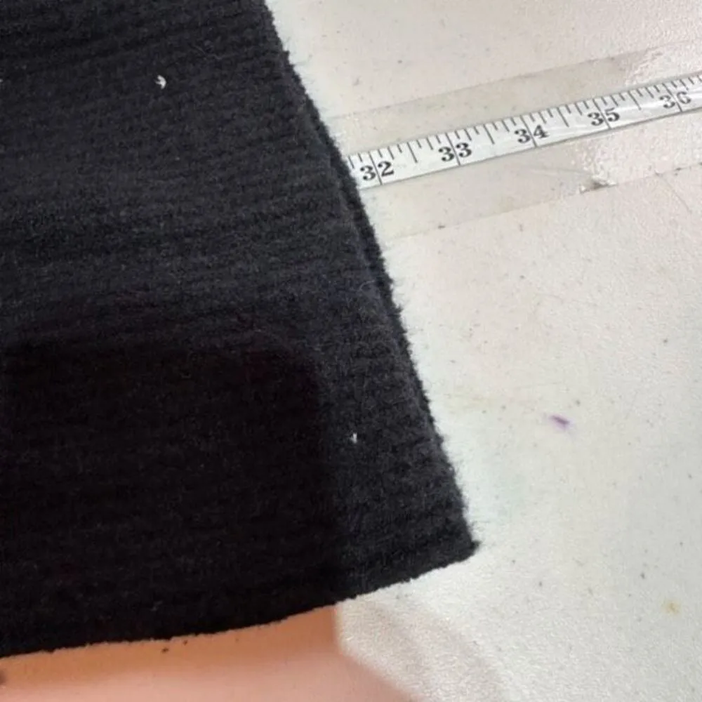 NWT Athleta Women’s Felicity Cozy Knit Wide Leg Pant Black Large Cashmere Blend‎ - Image 12