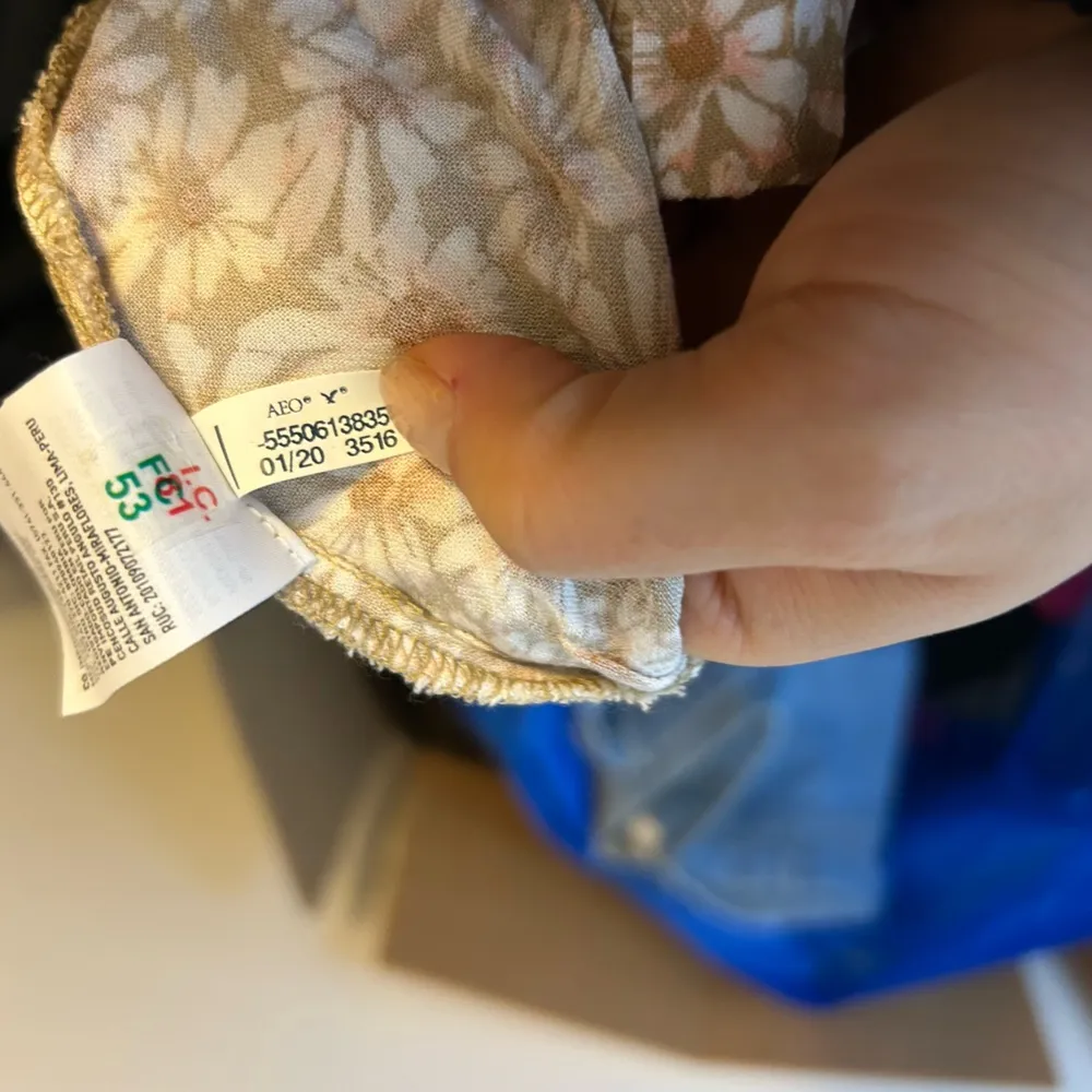 NWT American Eagle Daisy Print Mini Skort - Image 5