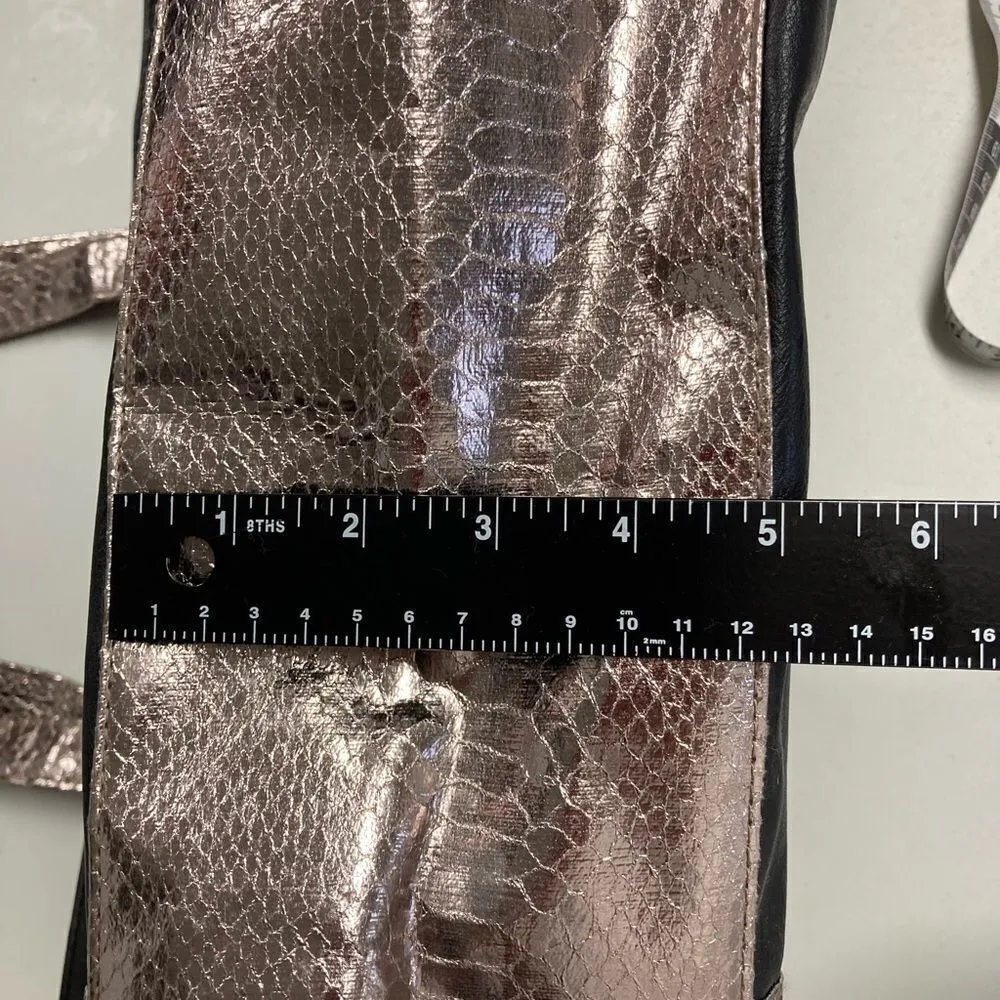 🎉🎁❤️HOST PICK❤️🎁🎈🎉1.15.22, JIMMY CHOO, Black‎ & Metallic Parfum Tote Bag, - Image 5