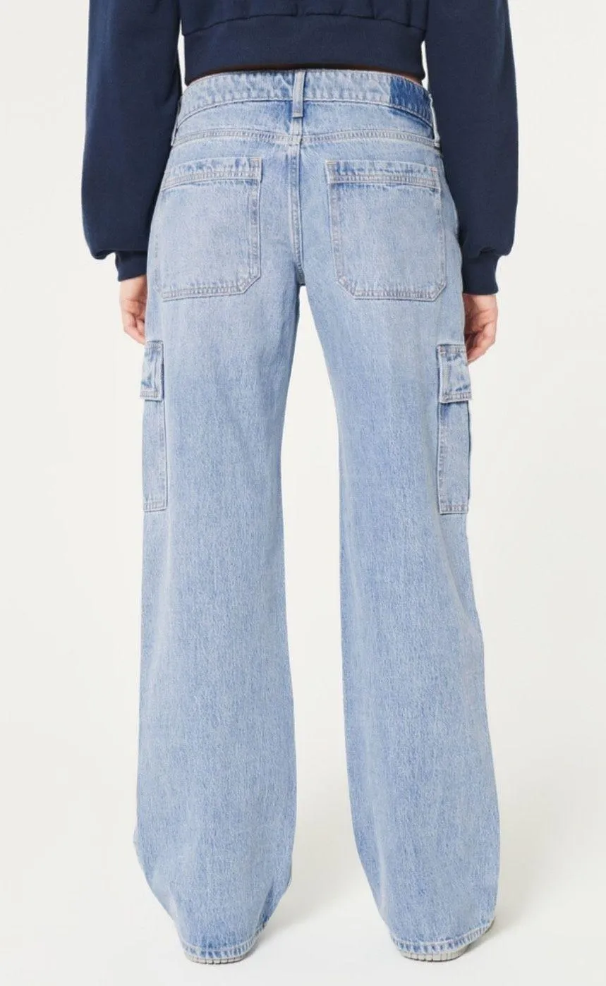 Low Rise Baggy Cargo Jeans - Image 2