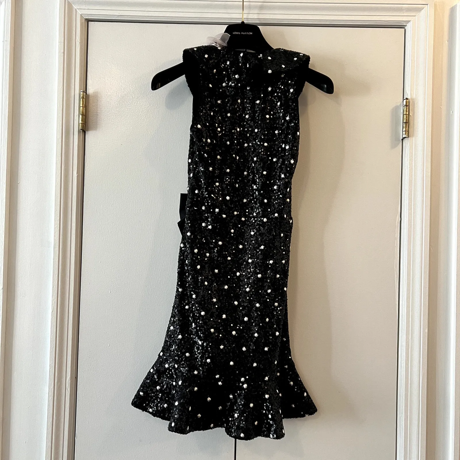 Giambattista Valli x H&M Sequin Mini Cocktail Dress size 0 CL1 Black - Image 10