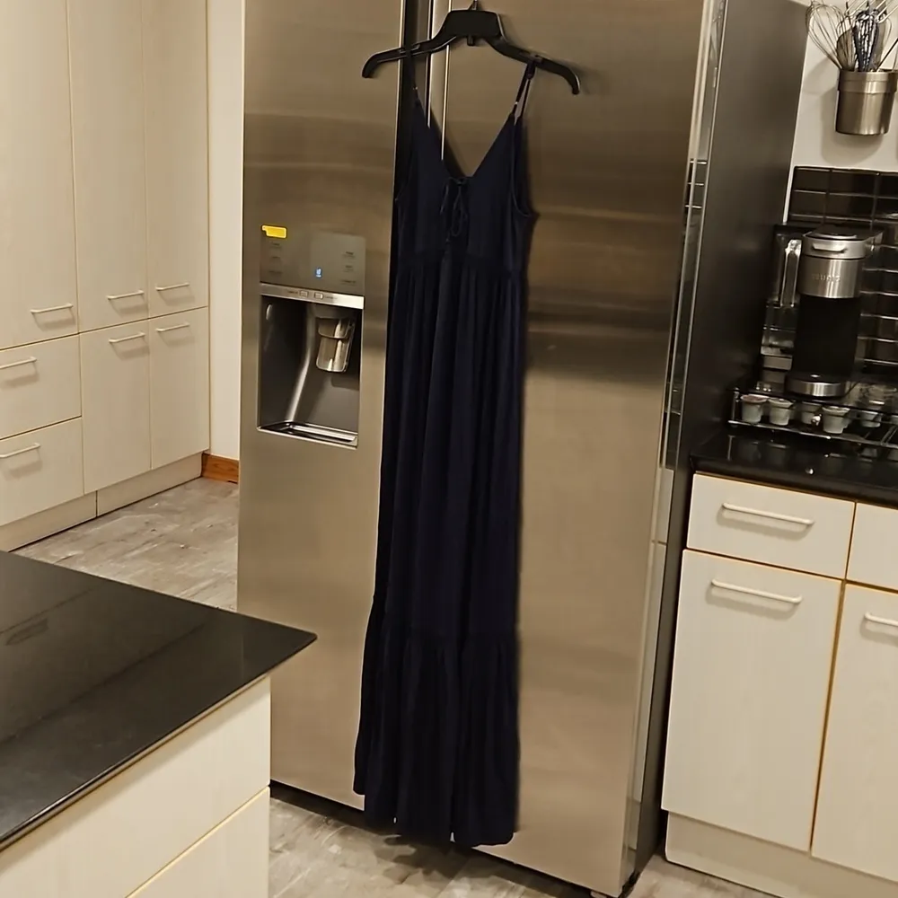 💕FAVORITE DAUGHTER💕 The Weekend Maxi Dress ~ Navy Blue Small S NWT - Image 6