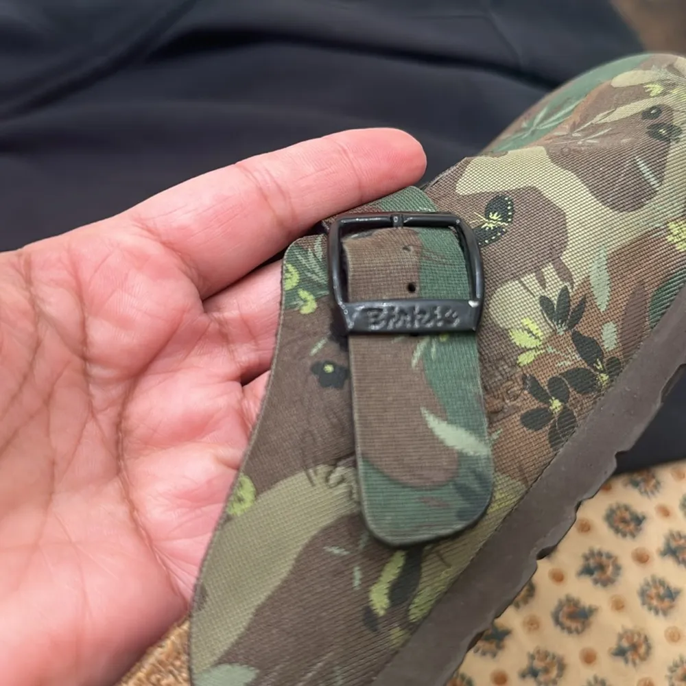 Birkenstocks birkis camo Boston clogs sz 38 - Image 3