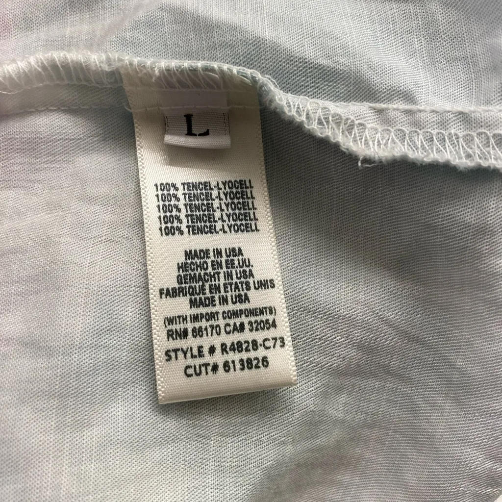 Cloth & Stone by Anthropologie Pastel Pink and Blue Top - Image 5