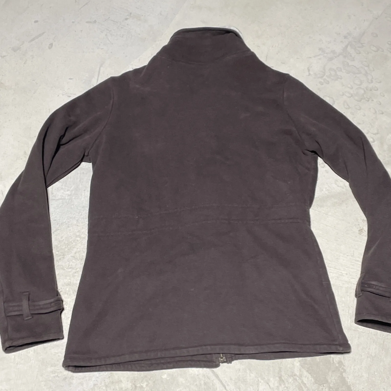 Carhartt Women's WK111 Sherpa Lined Collar Full Zip Jacket Brown SZ Medium VTG - Image 8